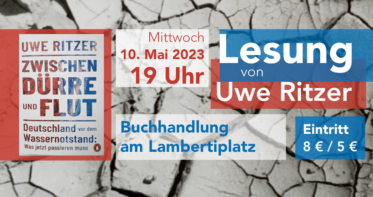 Uwe Ritzer - Journalist der Süddeutschen Zeitung - wird am 10. Mai 2023 in der Buchhandlung am Lambertiplatz aus seinem soeben erschienenen Buch lesen.